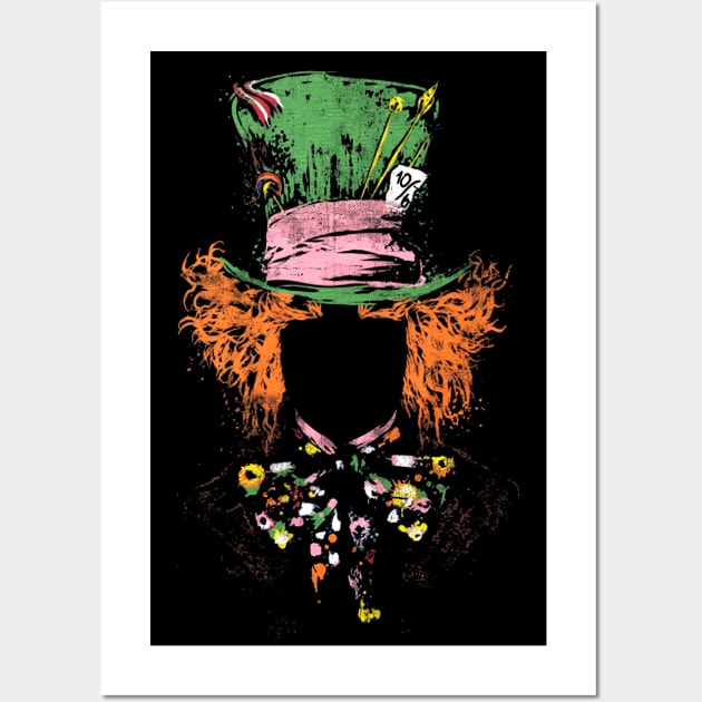 Mad Hatter Anonymous Wall Art by SpellsSell